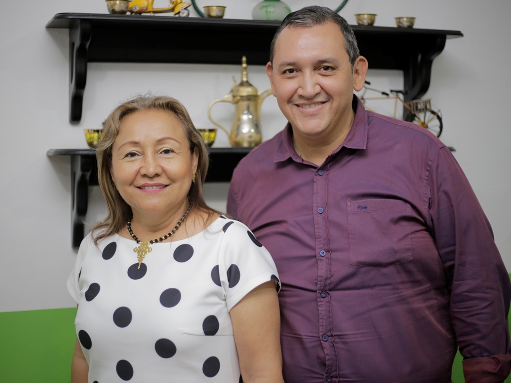 Alba Luz Ortiz y Nelson Vivas.